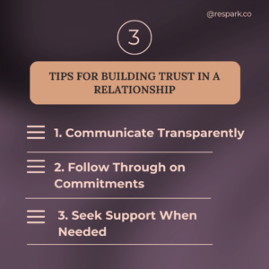 No trust, no relationship